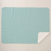 Couverture Sherpa Sherpa Blanket-Large Bay Blue (Devant (Horizontal))