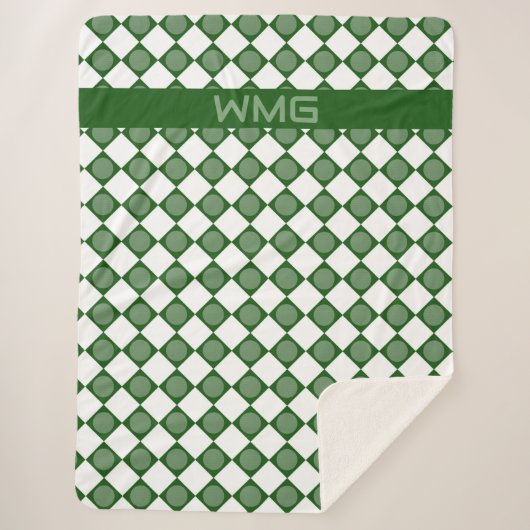 Couverture Sherpa Sherpa Blanket pour les amateurs de golf (Devant)