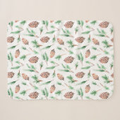 Couverture Sherpa Sherpa Blanket (Small) - Autumn Pattern (Devant (Horizontal))