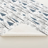 Couverture Sherpa Sherpa Blanket (Small) - Winter Pattern (3/4)