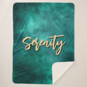 Couverture Sherpa Sherpa Blanket turquoise (Devant)