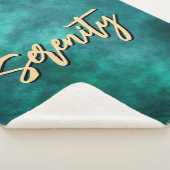 Couverture Sherpa Sherpa Blanket turquoise (3/4)