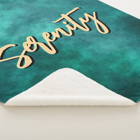 Couverture Sherpa Sherpa Blanket turquoise (3/4)