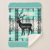 Couverture Sherpa Sherpa Blanket-Yellowstone Deer (Devant)