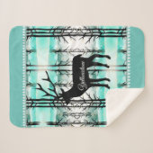 Couverture Sherpa Sherpa Blanket-Yellowstone Deer (Devant (Horizontal))