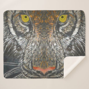 Couverture Sherpa Sherpa Blanket - Yeux du tigre