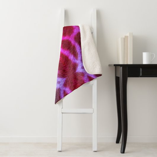 Couverture Sherpa Sherpa Blanket Zebra  (En situation)