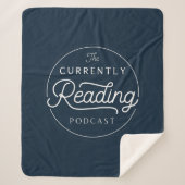 Couverture Sherpa Sherpa Throw - Navy (Devant)