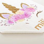 Couverture Sherpa Sherpa Unicorn Blanket (3/4)