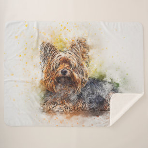 Couverture Sherpa Shih Tzu