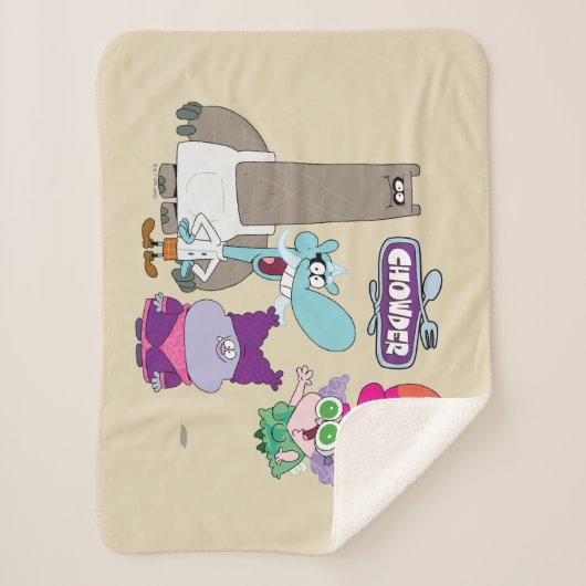 Couverture Sherpa Shnitzel, Mung, Chowder et Truffes (Devant)