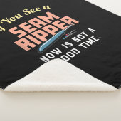 Couverture Sherpa Si Vous Voyez Un Écran De Souris Maintenant N'Est  (3/4)