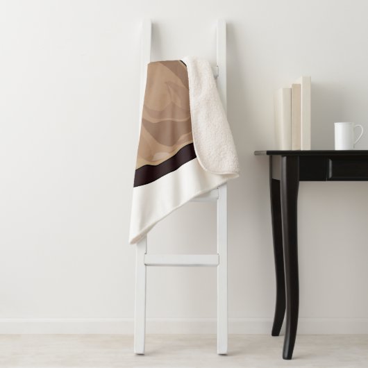 Couverture Sherpa Siamese cat cartoon (En situation)