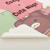 Couverture Sherpa Sieste confortable (3/4)