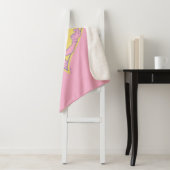 Couverture Sherpa Signature Lola Heart (En situation)