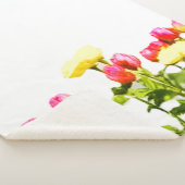 Couverture Sherpa SIGNE DE CONCEPTION DE FLEURS Sherpa Blanket (3/4)
