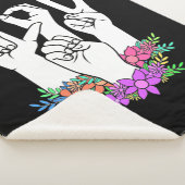 Couverture Sherpa Signe main ASL de l'enseignant (3/4)