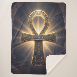 Couverture Sherpa Signification du symbole de l'Ankh – Clé de la vie