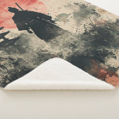 Couverture Sherpa Silent Samouraï Forêt Cramoisie (3) (3/4)