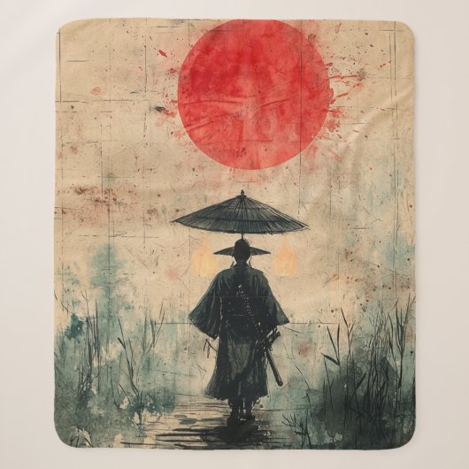 Couverture Sherpa Silent Samurai Forêt Cramoisie (2) (Devant)