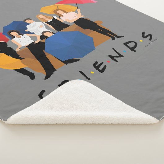 Couverture Sherpa Silhouette de caractères FRIENDS™ (3/4)