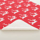 Couverture Sherpa Silhouette de Max le renne (3/4)