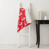 Couverture Sherpa Silhouette de Max le renne (En situation)