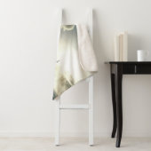 Couverture Sherpa Silhouette d'Elk au Castle Geyser (En situation)