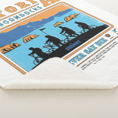 Couverture Sherpa Silhouettes des Goonies sur les Goondocks d'Astori (3/4)