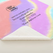 Couverture Sherpa simple et minimal ajouter votre logo/design ici te (3/4)