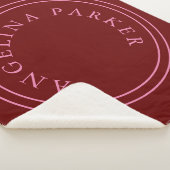 Couverture Sherpa Simple minimaliste moderne unique (3/4)
