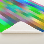 Couverture Sherpa simple parallel vertical lines pattern | abstract  (3/4)