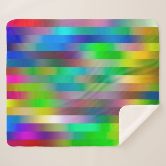 Couverture Sherpa simple parallel vertical lines pattern | abstract  (Devant (Horizontal))