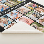 Couverture Sherpa Simple Photo Collage Customized Cute 20 Picture (3/4)