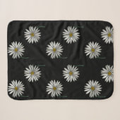Couverture Sherpa Simplement des marguerites (Devant (Horizontal))