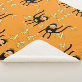 Couverture Sherpa Singe mignon (3/4)