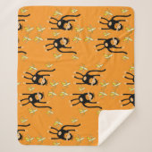 Couverture Sherpa Singe mignon (Devant)