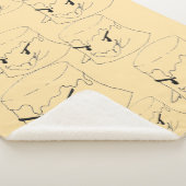 Couverture Sherpa Sinister Flan Sherpa Blanket (3/4)