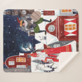 Couverture Sherpa Sinterklaas et Piet sur les toits d'Amsterdam (Devant (Horizontal))