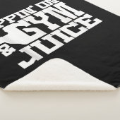 Couverture Sherpa Sippin Sur Jus De Gym - Les Chemises D'Entraînemen (3/4)