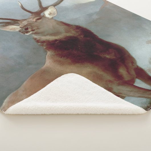 Couverture Sherpa Sir Edwin Landseer | Monarque du Glen, 1851 (3/4)