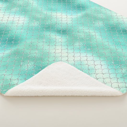 Couverture Sherpa Sirène de menthe d'argent (3/4)