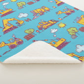 Couverture Sherpa Site de construction pour enfants et véhicule (3/4)