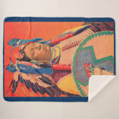 Couverture Sherpa Sitting (Devant (Horizontal))