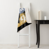 Couverture Sherpa Skateboard Tee - Retro Vintage Skateboarder (En situation)