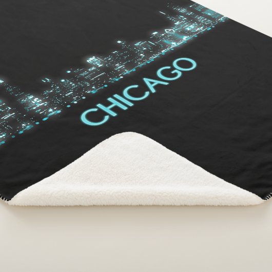 Couverture Sherpa Skyline de Chicago (3/4)