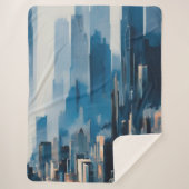 Couverture Sherpa Skyline Sherpa Blanket (Devant)