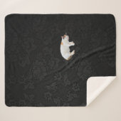 Couverture Sherpa Sleepy Kitty (Devant (Horizontal))