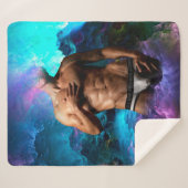 Couverture Sherpa SlipperyJoe homme musclé sous-vêtements bulle dyna (Devant (Horizontal))