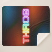 Couverture Sherpa SlipperyJoe's gorge arc-en-ciel dégradé épais ca (Devant (Horizontal))